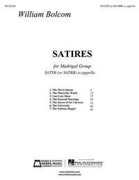 Satires: Satb Madrigal Group A Cappella