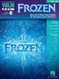 Violin Play-Along Volume 48 - Frozen