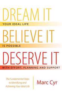 Bokomslag for "Dream It, Believe It, Deserve It"