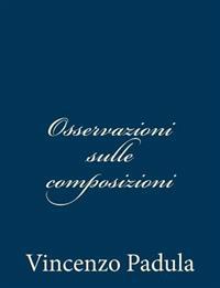 Osservazioni sulle composizioni