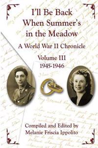 I'll Be Back When Summer's in the Meadow, Volume III: A World War II Chronicle, 1945-1946