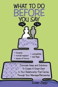 Bokomslag för "What to Do Before You Say "I Do""