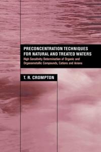 Preconcentration Techniques for Natural and Treated Waters
