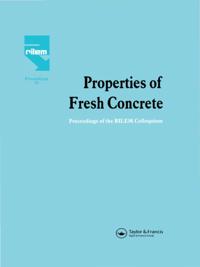Properties of Fresh Concrete