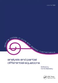 Lecture Notes in Pure and Applied Mathematics