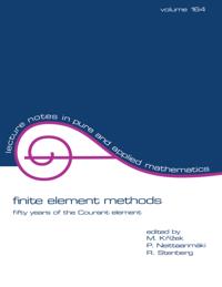 Lecture Notes in Pure and Applied Mathematics