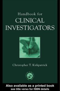 Handbook for Clinical Investigators
