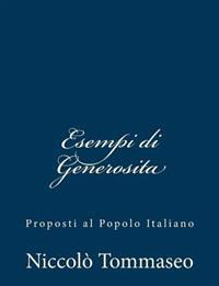 Esempi Di Generosita