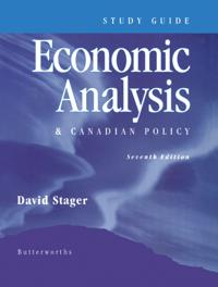 Economic Analysis & Canadian Policy