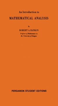 Introduction to Mathematical Analysis