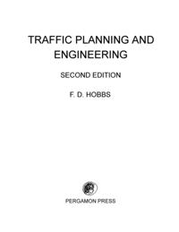 Traffic Planning and Engineering