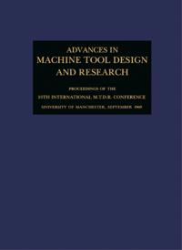Advances in Machine Tool Design and Research 1969