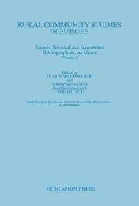 Rural Community Studies in Europe