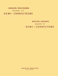 Selected Constants Relative to Semi-Conductors