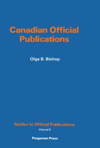 Canadian Official Publications