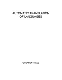 Automatic Translation of Languages