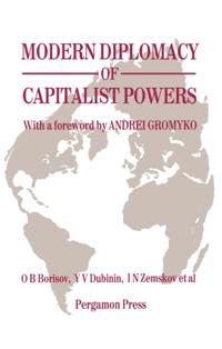 Modern Diplomacy of Capitalist Powers