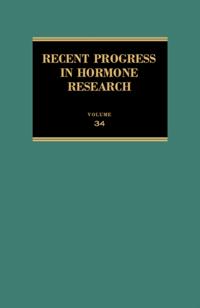 Recent Progress in Hormone Research