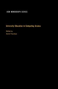 University Education in Computing Science