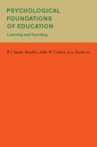 Psychological Foundations of Education