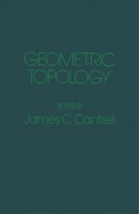 Geometric Topology