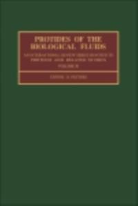 Protides of the BIological Fluids