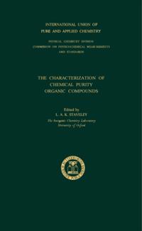 Characterization of Chemical Purity
