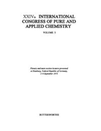 XXIVth International Congress of Pure and Applied Chemistry