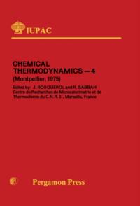 Chemical Thermodynamics