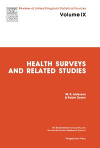 Reviews of UK Statistical Sources (RUKSS)