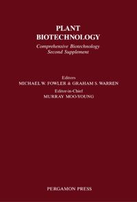 Comprehensive Biotechnology Supplement Series