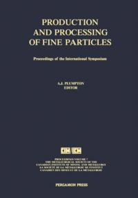 Proceedings of Metallurgical Society of Canadian Institute of Mining and Metallurgy
