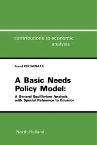 Contributions to Economic Analysis
