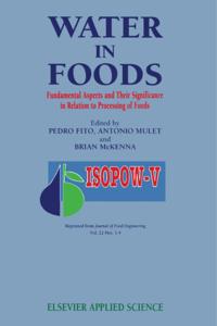 Water in Foods