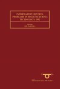 Information Control Problems in Manufacturing Technology 1992