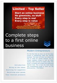Complete Steps to a First Online Business Modern Entrepreneurs 3rd Edition