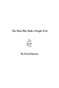 Man Who Built a Purple Pool