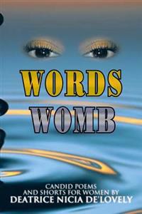 Kirjan kansi "Eyes - Words - Womb"