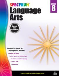 Spectrum Language Arts, Grade 8