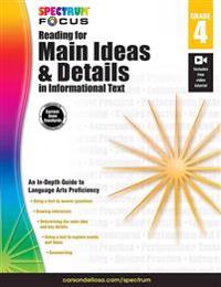 Spectrum Reading for Main Ideas and Details in Informational Text