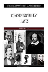 Concerning "Bully" Hayes