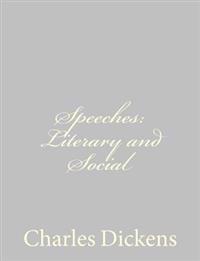 Kirjan kansi "Speeches: Literary and Social"