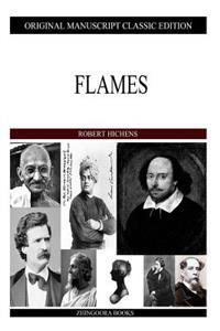 Kirjan kansi "Flames"