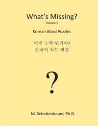 What's Missing?: Korean Word Puzzles