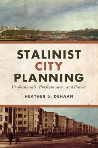 Kirjan kansi "Stalinist City Planning"