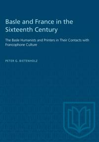 Basle and France in the Sixteenth Century