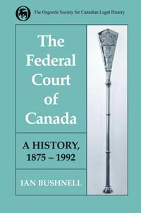 Bokomslag för "The Federal Court of Canada"