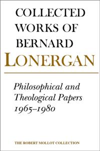 Collected Works of Bernard Lonergan