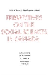 Perspectives on the Social Sciences in Canada