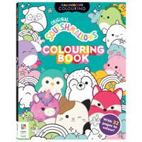 Kaleidoscope Squishmallows Feelin' Mallow Colouring Book